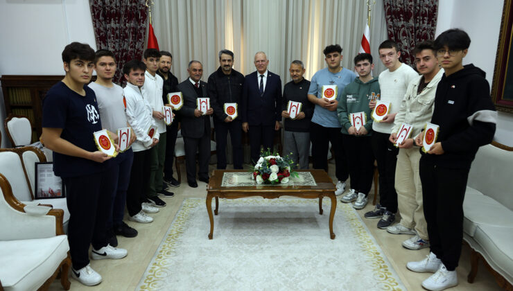 Töre, Ordu’dan gelen öğrencileri kabul etti