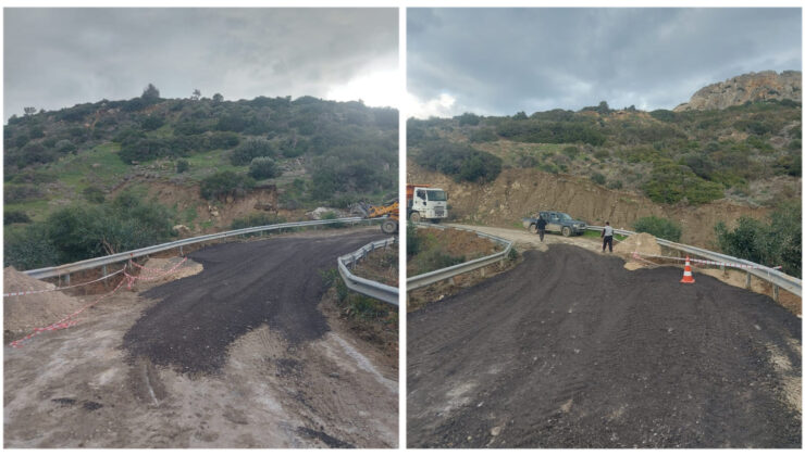 Kayalar-Sadrazamköy ana yolu yeniden trafiğe açıldı – BRTK