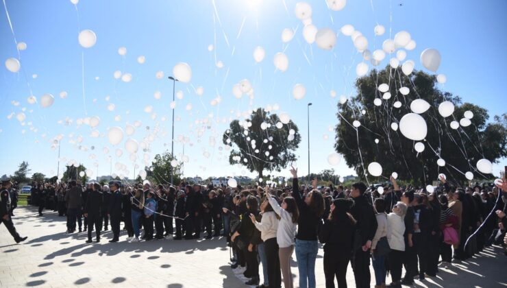 Gazimağusa’da beyaz balonlar adalet için sonsuzluğa bırakıldı – BRTK