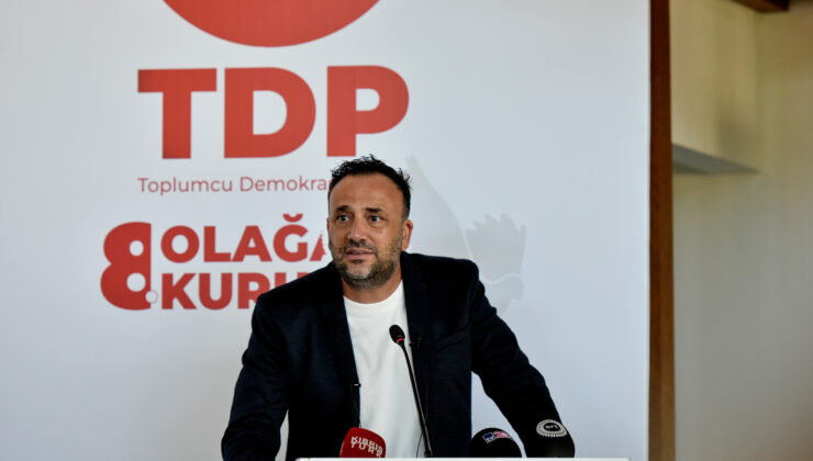 TDP’nin yeni Genel Başkanı Zeki Çeler… Çeler: “TDP, bu ülkeye adaleti, temiz, dürüst siyaseti getirmeye hazırdır”