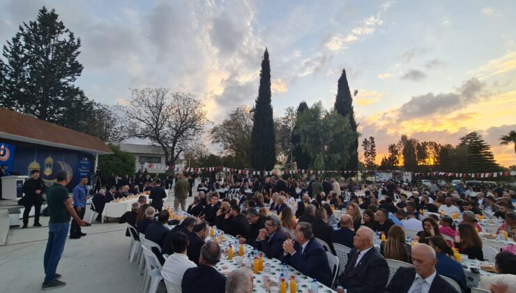 TC Cumhurbaşkanı Yardımcısı Yılmaz, Güzelyurt İftar Buluşması’nda konuştu: “Yeni mali iş birliği protokolü üzerinde çalışıyoruz”