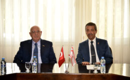 Ertuğruloğlu KKTC’de bulunan Azerbaycan heyetini kabul etti