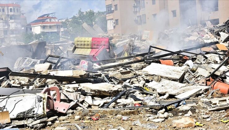 İsrail ordusu Beyrut’un güneyine yeni saldırı düzenledi