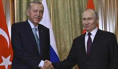 TC Cumhurbaşkanı Erdoğan, Rusya Devlet Başkanı Putin ile telefonda görüştü