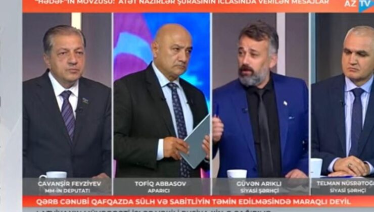 KKTC, ilk defa Azerbaycan devlet televizyonunda konuşuldu