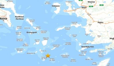 Ege denizindeki deprem fırtınası sürüyor