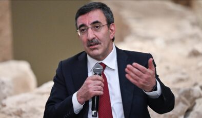 TC Cumhurbaşkanı Yardımcısı Yılmaz:Biz Kıbrıs’ta iki devletli bir çözümü savunuyoruz