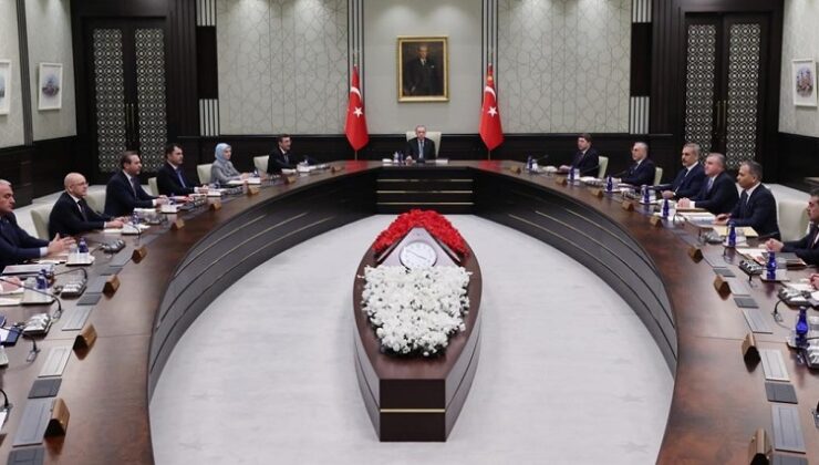 TC Cumhurbaşkanlığı Kabinesi toplandı